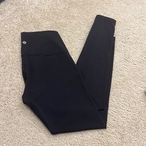 Lululemon Align High-Rise Legging. Black. Size 6. 25 inch. Perfect Condition!!